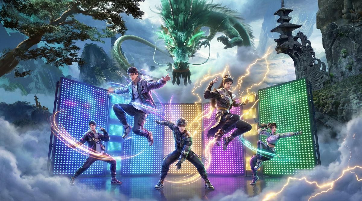 网红创意舞蹈视频演示